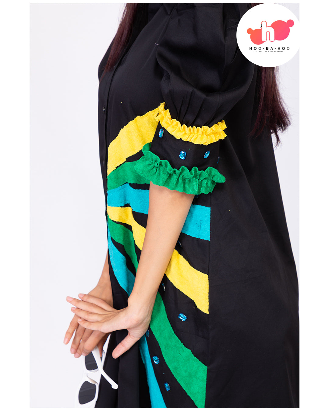 Black Geometric Dress
