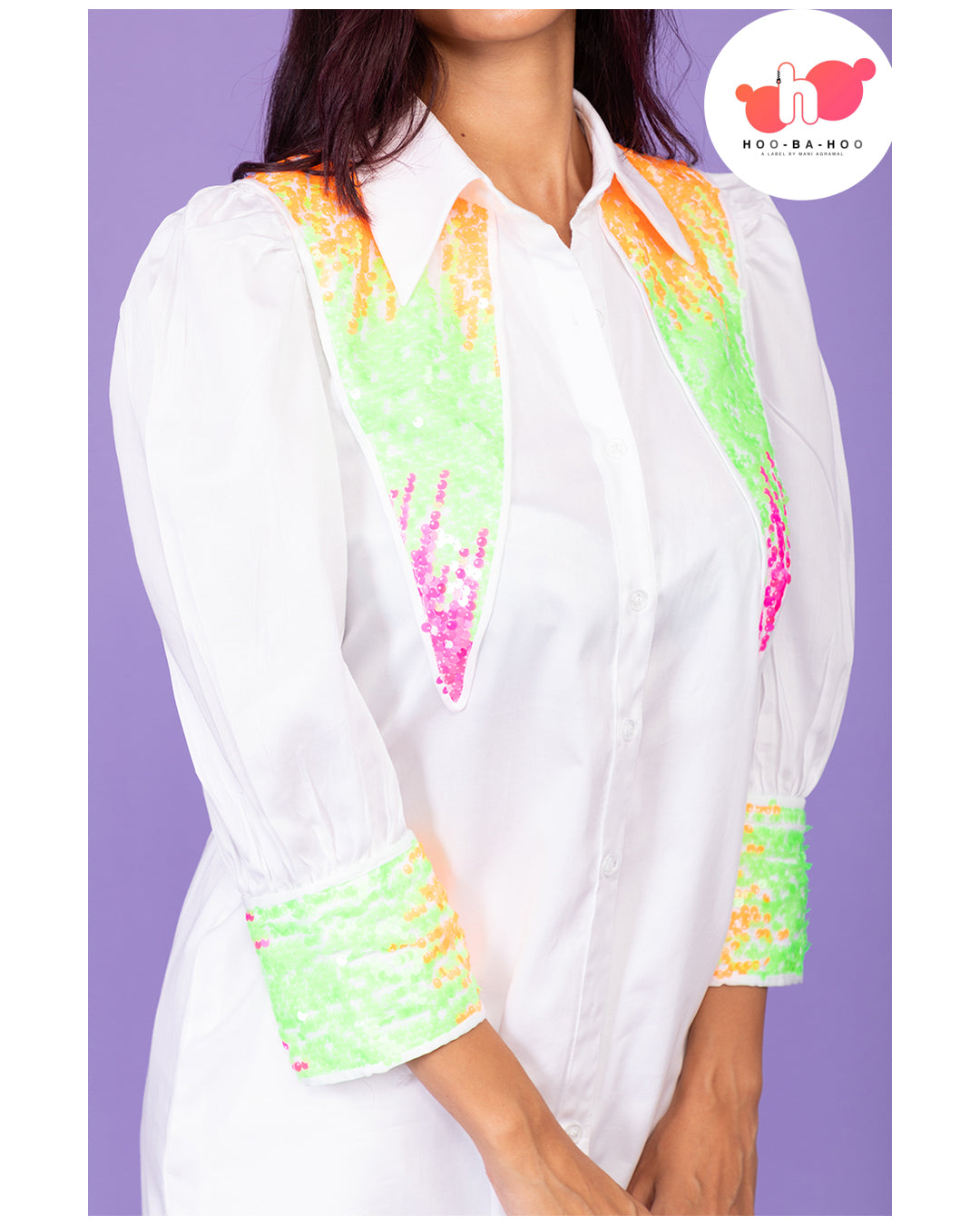 Panel Sequence Shirt