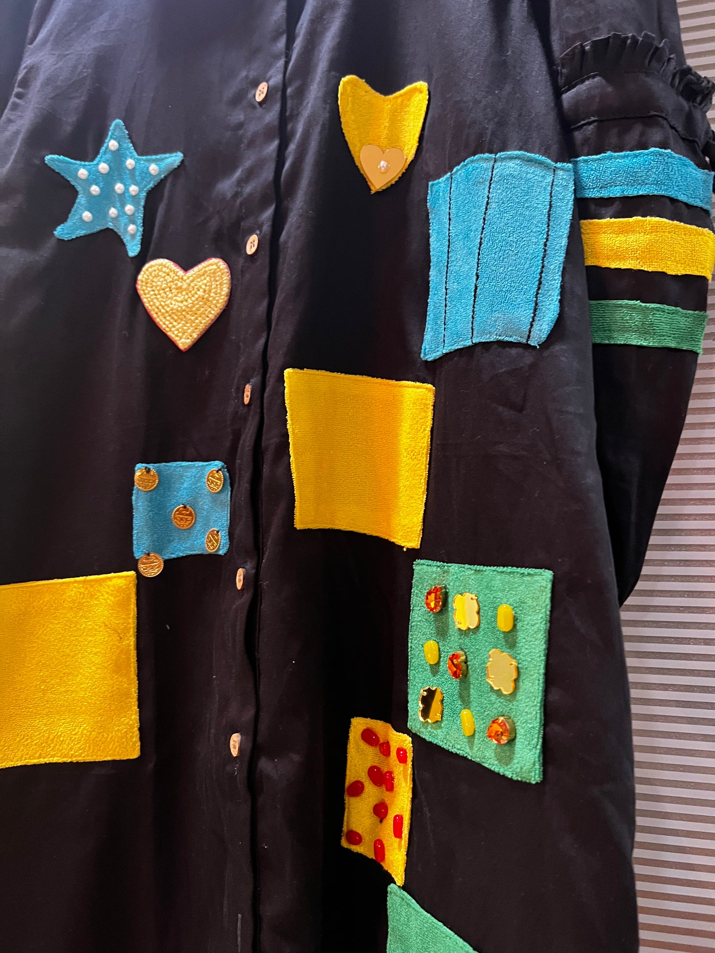 Black star moon boyfriend dress