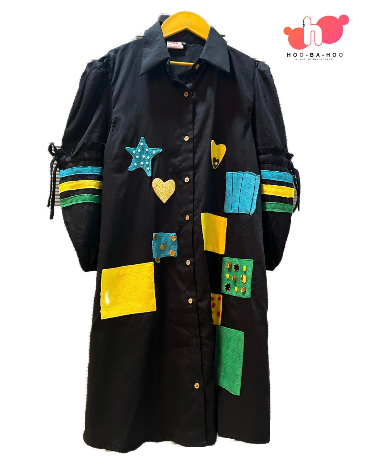 Black star moon boyfriend dress