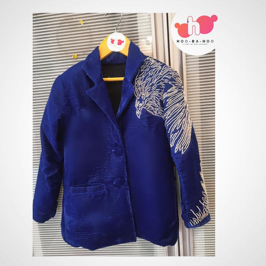 Royal Blue Eagle Blazer