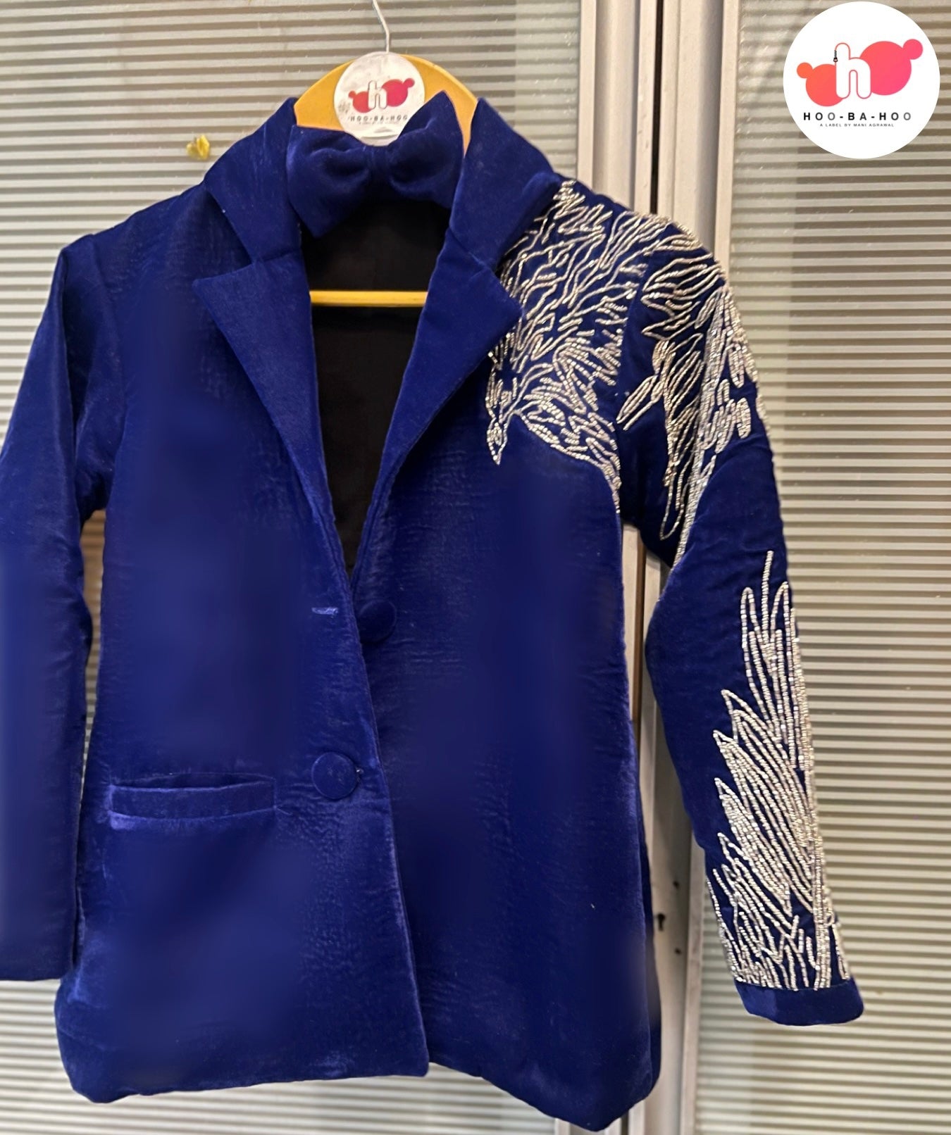 Royal Blue Eagle Blazer
