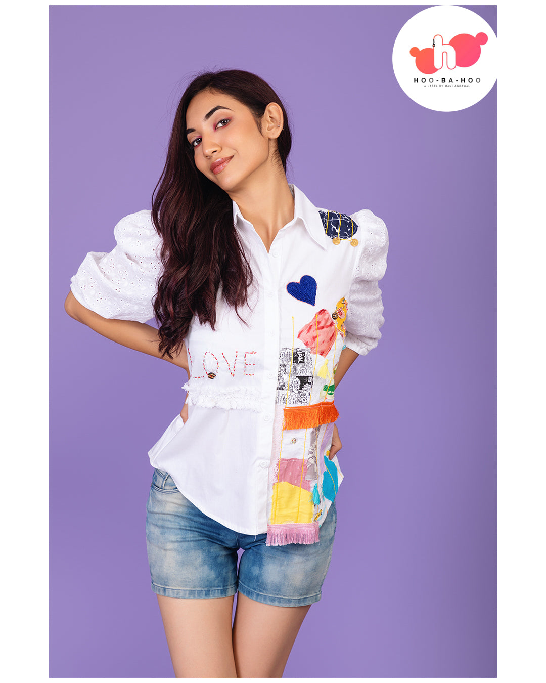 White Boho shirt