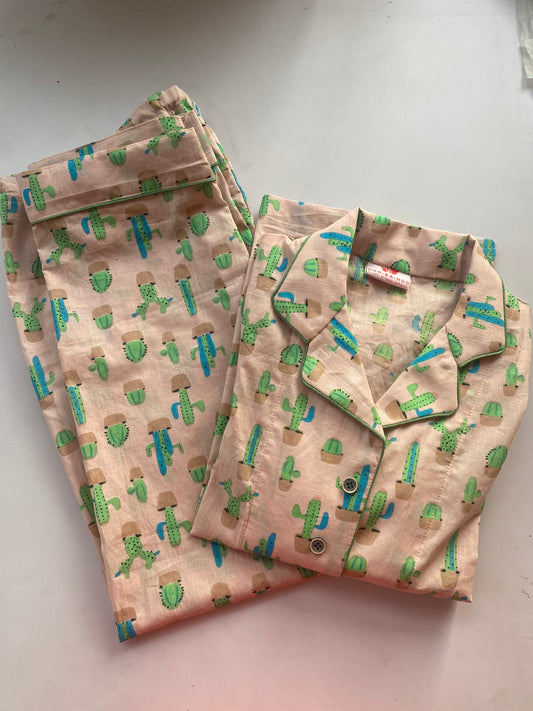 Cactus Night Suit